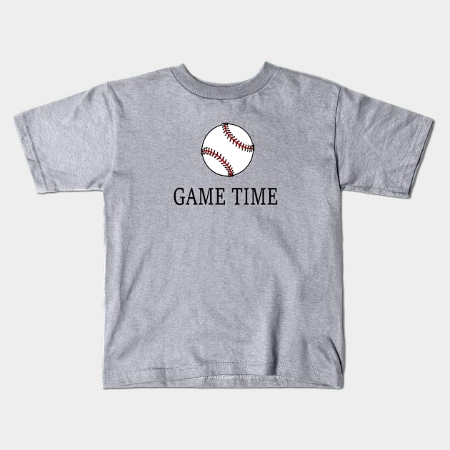 Game Time Kids T-Shirt by aharper1005